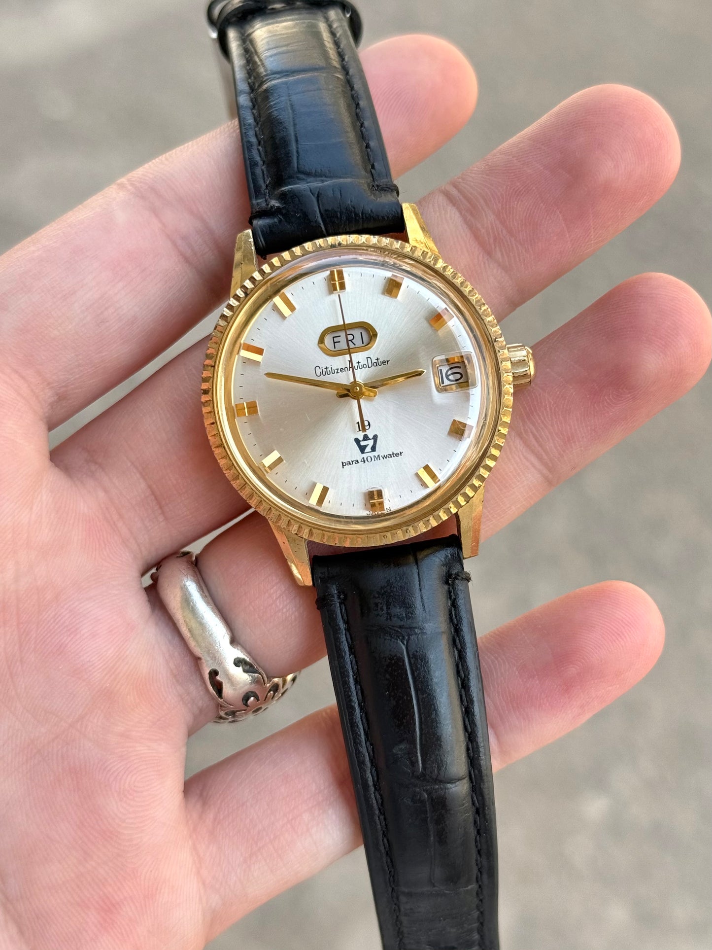 Vintage Citizen Auto-Dater Automatic Japan Watch